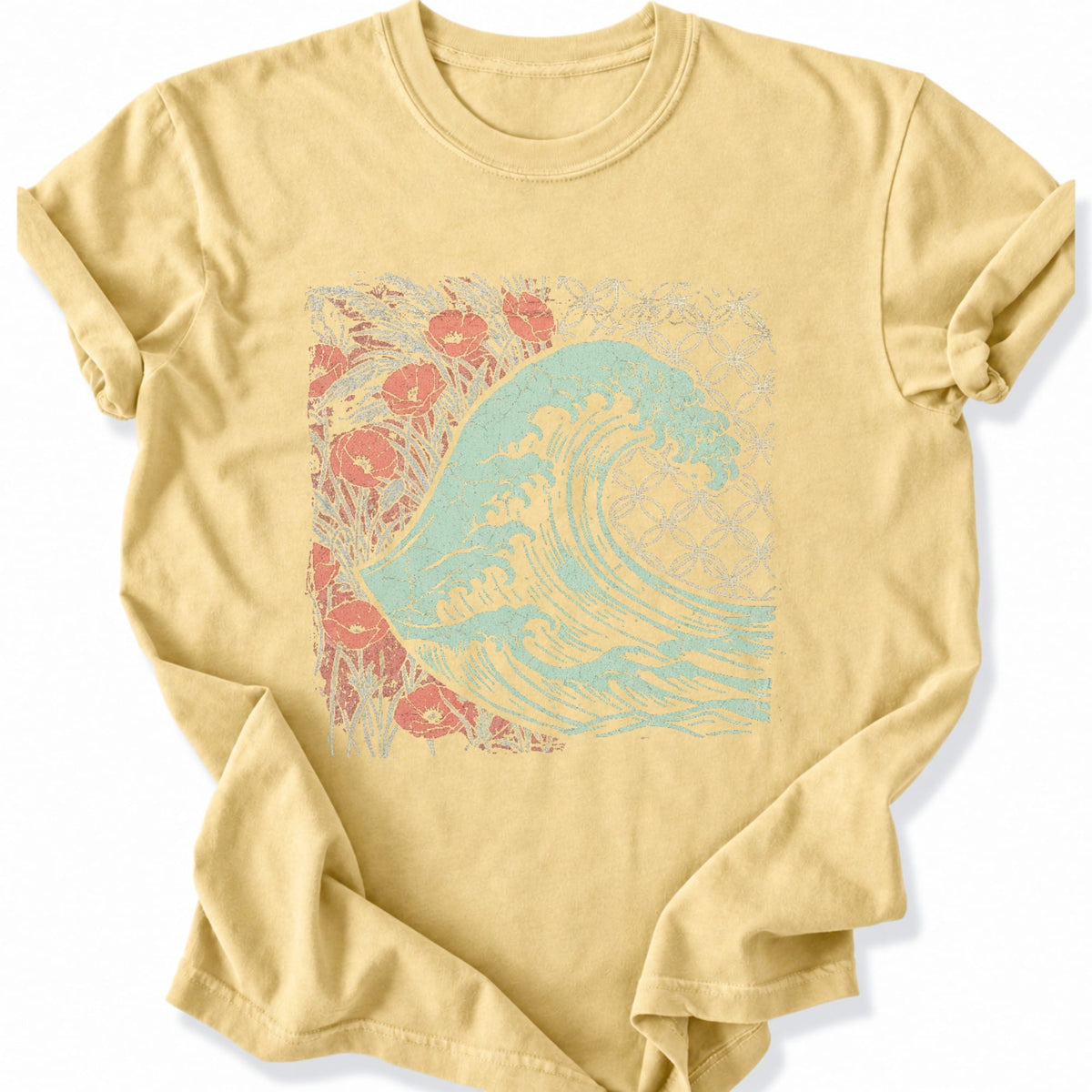 Printify T-Shirt Butter / S Petal Tide T-Shirt
