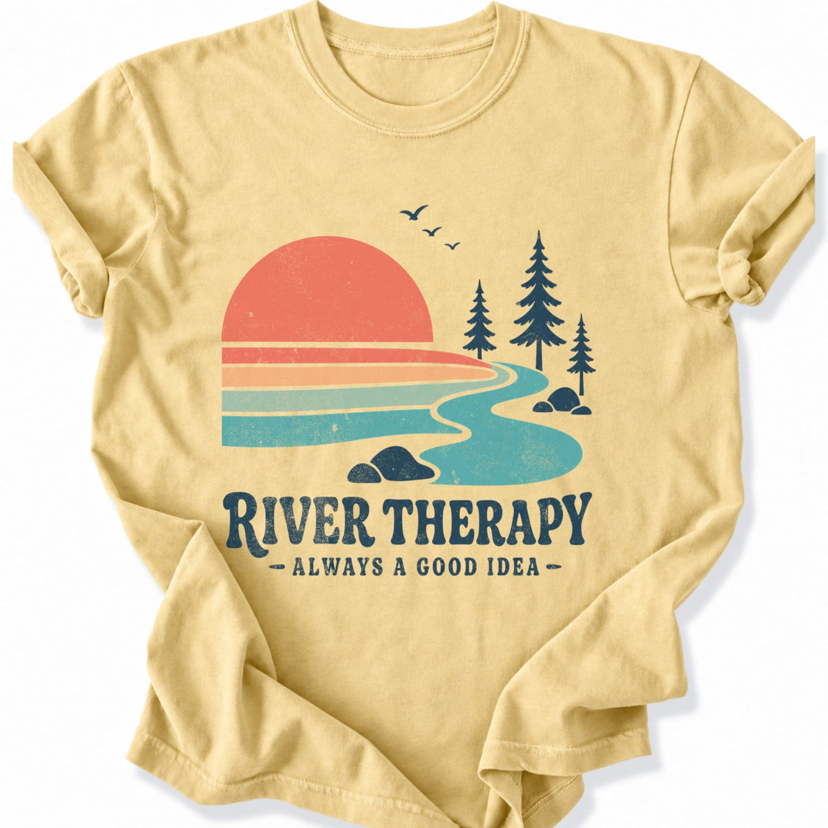 Printify T-Shirt Butter / S River Therapy T-Shirt