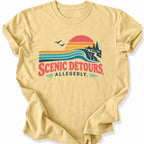 Printify T-Shirt Butter / S Scenic Detours T-Shirt
