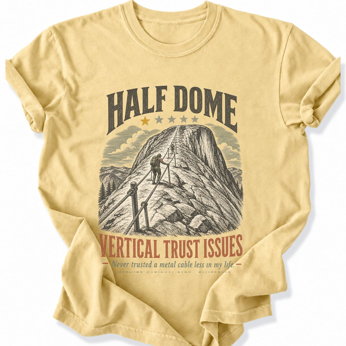 Printify T-Shirt Butter / S Vertical Trust Issues T-Shirt