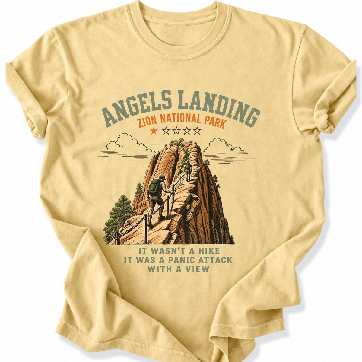 Printify T-Shirt Butter / S Zion Climber T-Shirt