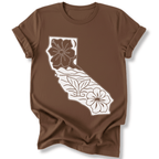 Printify T-Shirt California Whale Tail T-Shirt