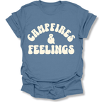 Printify T-Shirt Campfires & Feelings