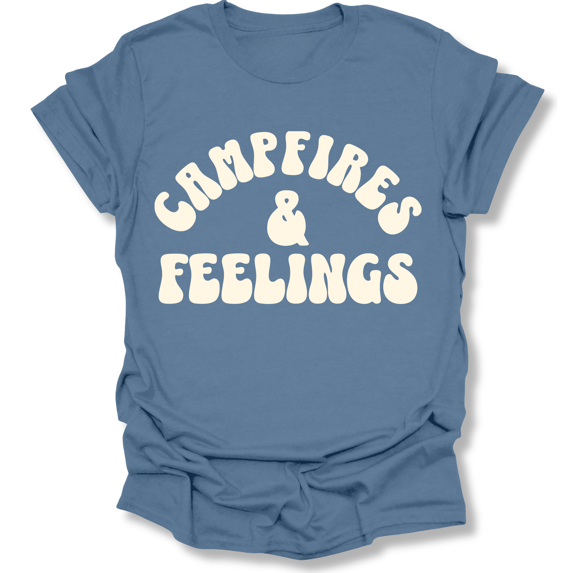 Printify T-Shirt Campfires & Feelings