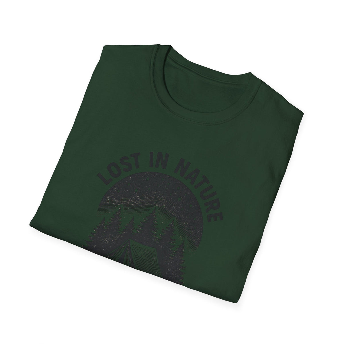 Printify T-Shirt Camping in Nature T-Shirt