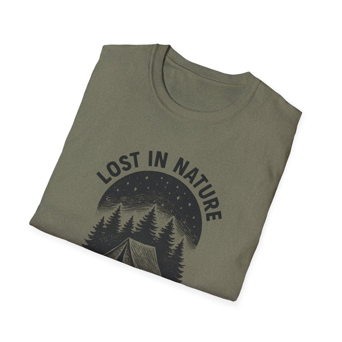 Printify T-Shirt Camping in Nature T-Shirt