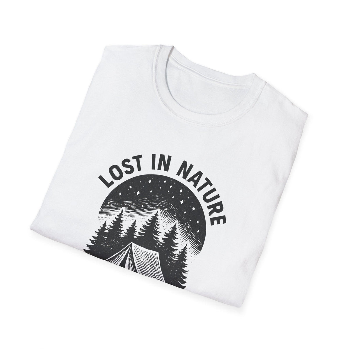 Printify T-Shirt Camping in Nature T-Shirt