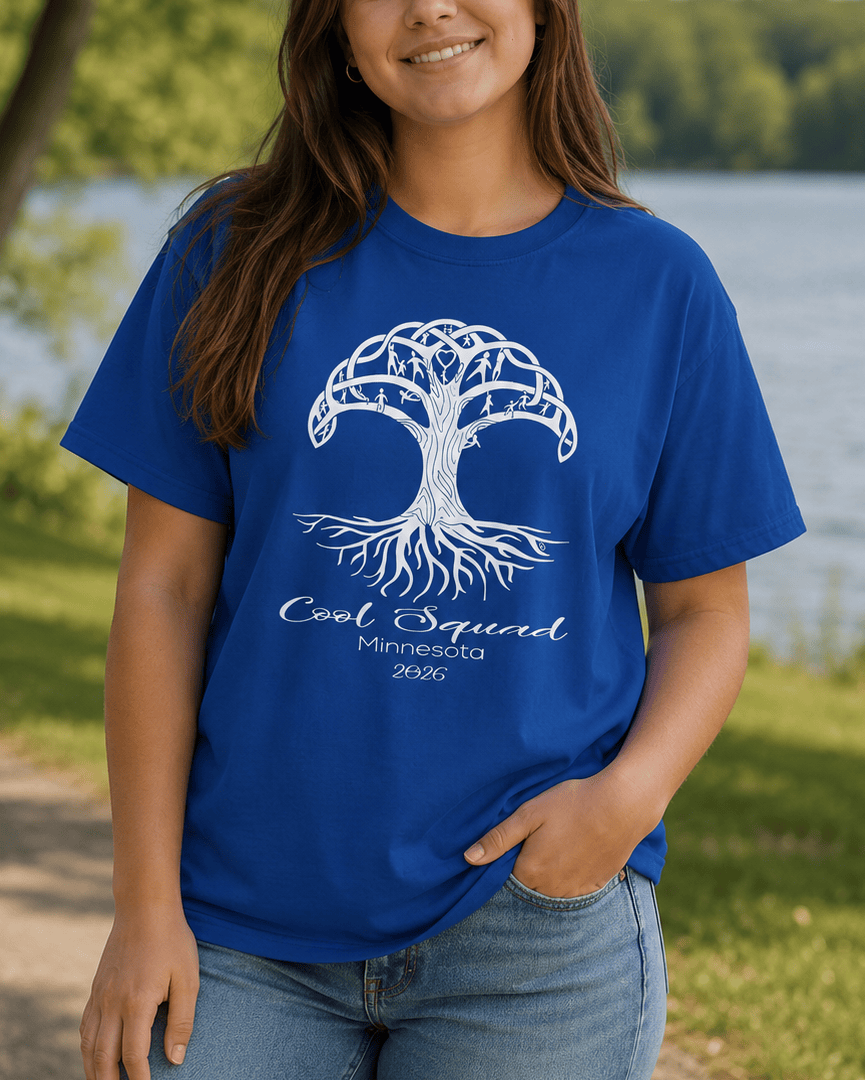 Printify T-Shirt Cool Squad  Kids -  Adult Unisex sizing