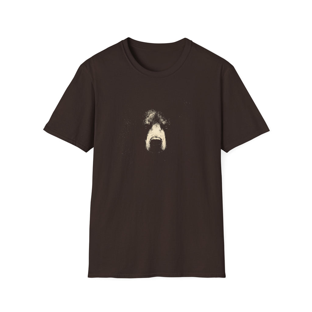 Printify T-Shirt Dark Chocolate / S Bear