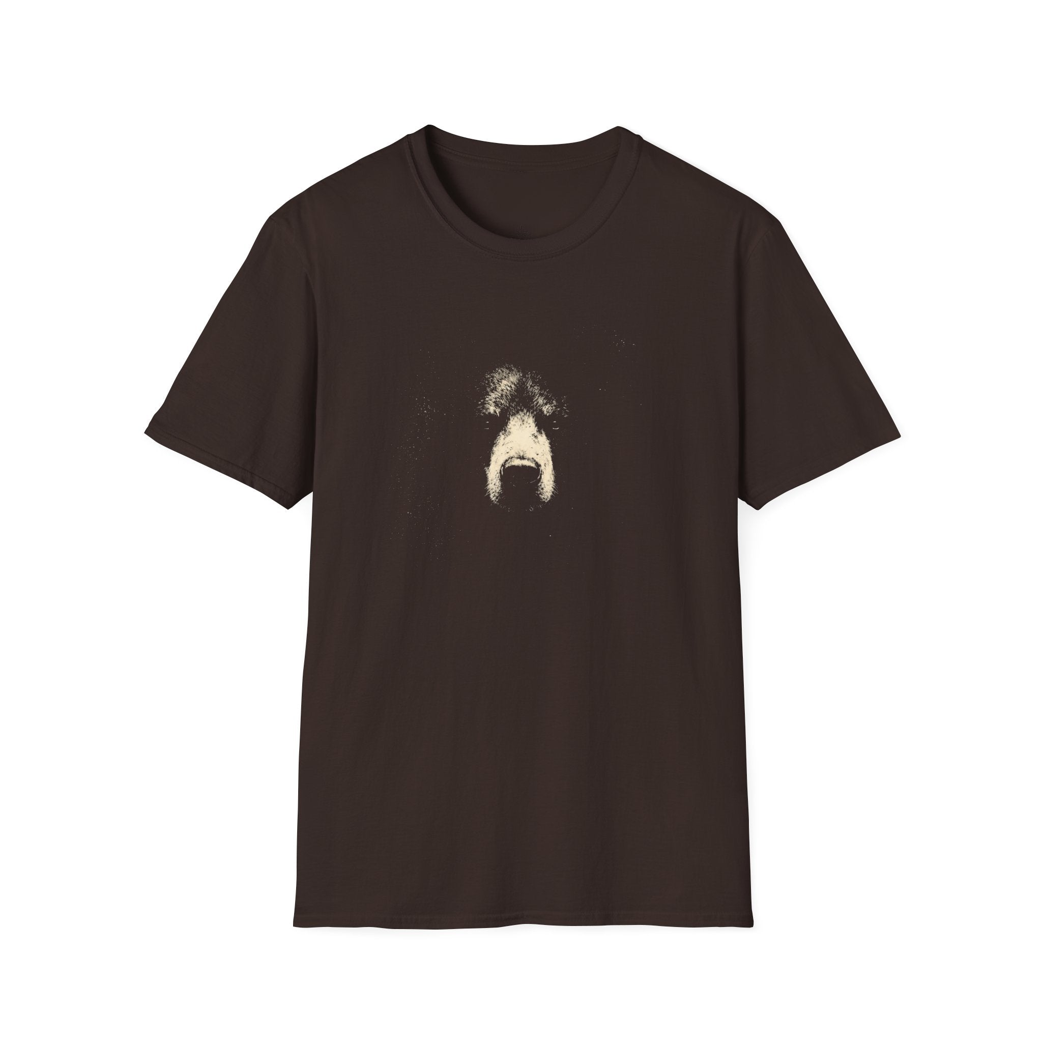 Printify T-Shirt Dark Chocolate / S Bear
