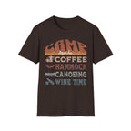 Printify T-Shirt Dark Chocolate / S Camp Agenda