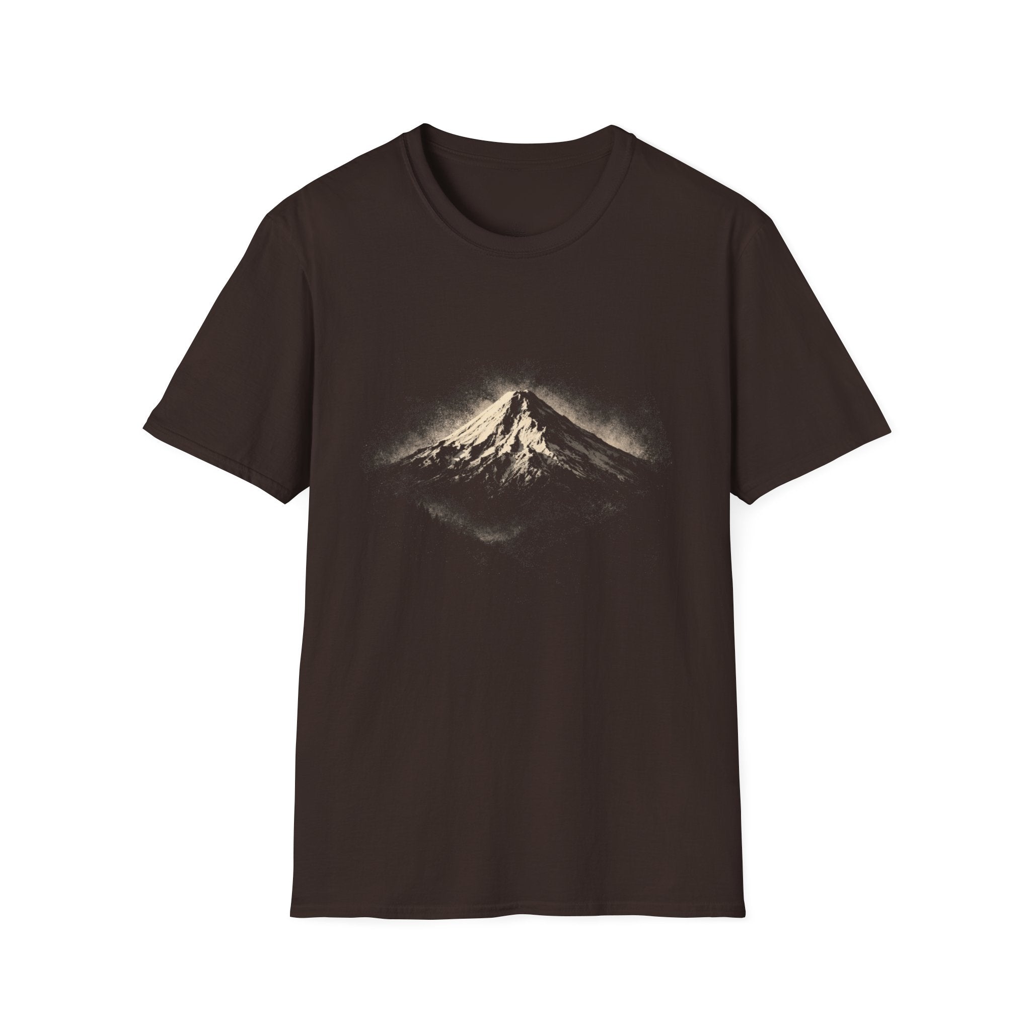 Printify T-Shirt Dark Chocolate / S Cascades