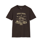 Printify T-Shirt Dark Chocolate / S Gerle Creek Camping Crew 2026