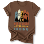 Printify T-Shirt Dark Chocolate / S Get in loser!