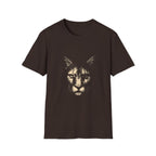 Printify T-Shirt Dark Chocolate / S Lion