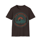 Printify T-Shirt Dark Chocolate / S Peak adventures