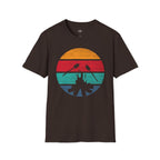 Printify T-Shirt Dark Chocolate / S Retro Sunset Roasted Marshmallows