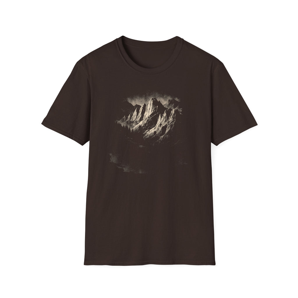 Printify T-Shirt Dark Chocolate / S Sierra Nevadas