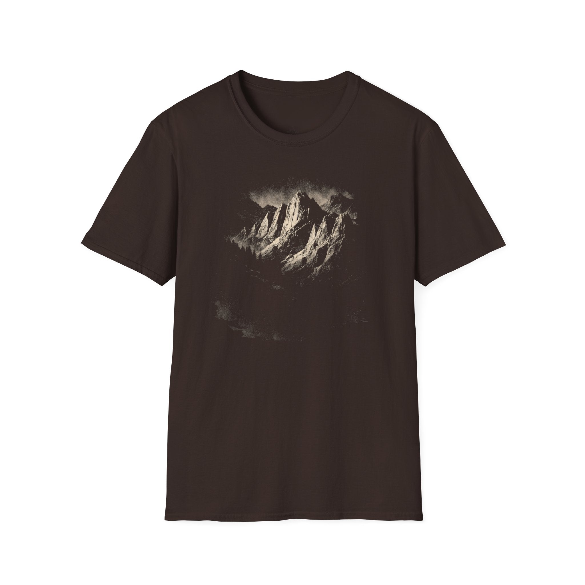 Printify T-Shirt Dark Chocolate / S Sierra Nevadas