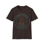 Printify T-Shirt Dark Chocolate / S Smooth Seas