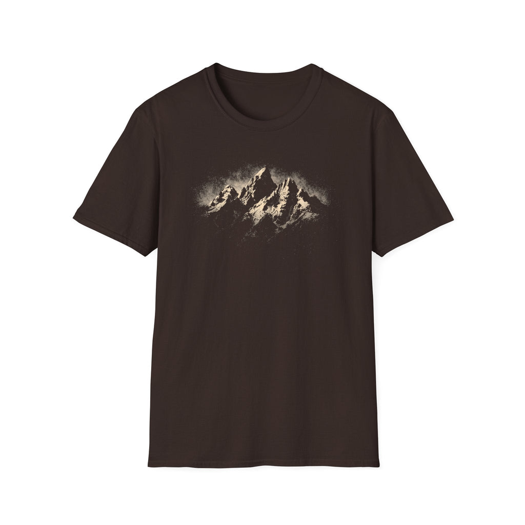 Printify T-Shirt Dark Chocolate / S Tetons