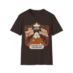 Printify T-Shirt Dark Chocolate / S Trump Hikes - This Mountain is Lame