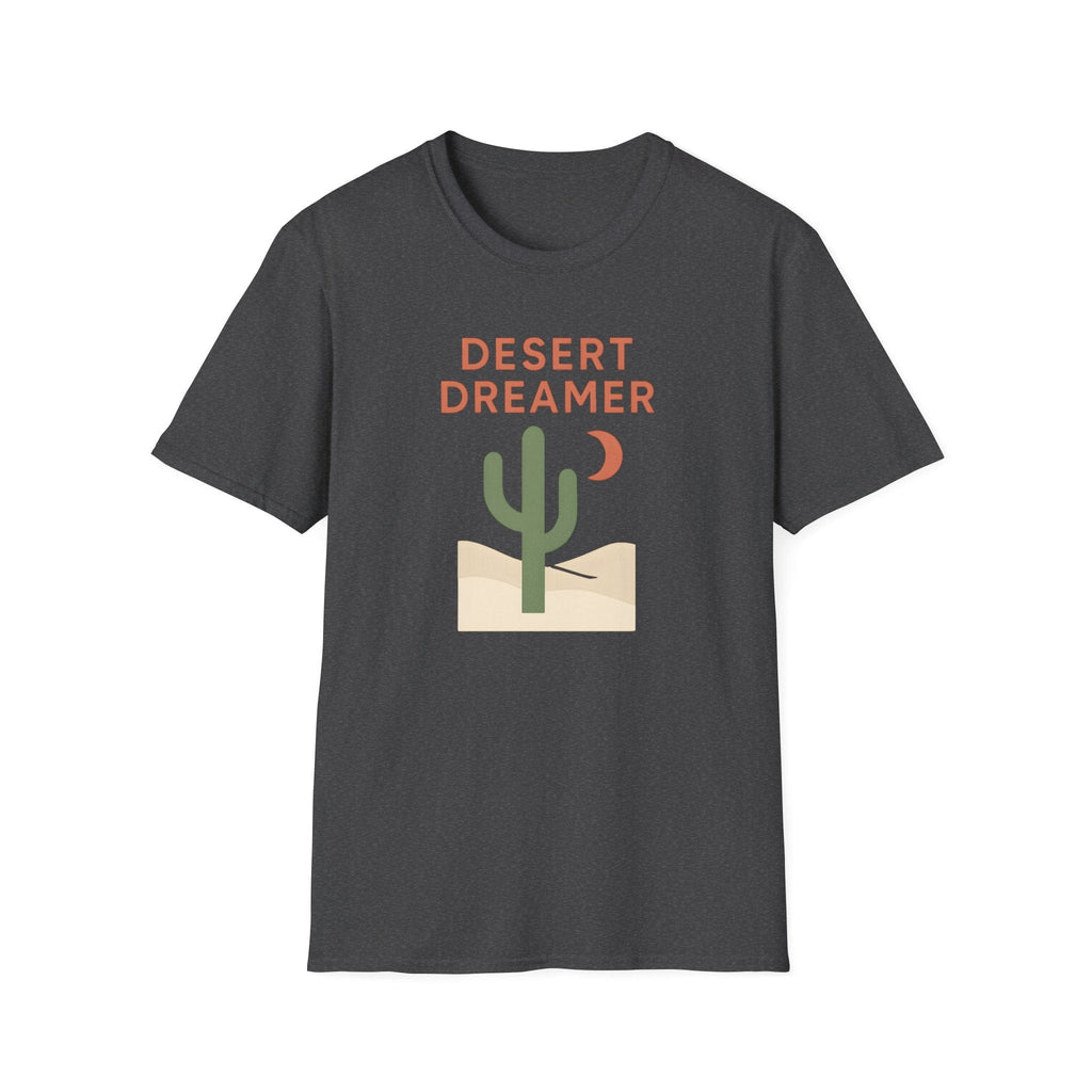 Printify T-Shirt Dark Heather / XS Desert Dreamer Illustration T-Shirt