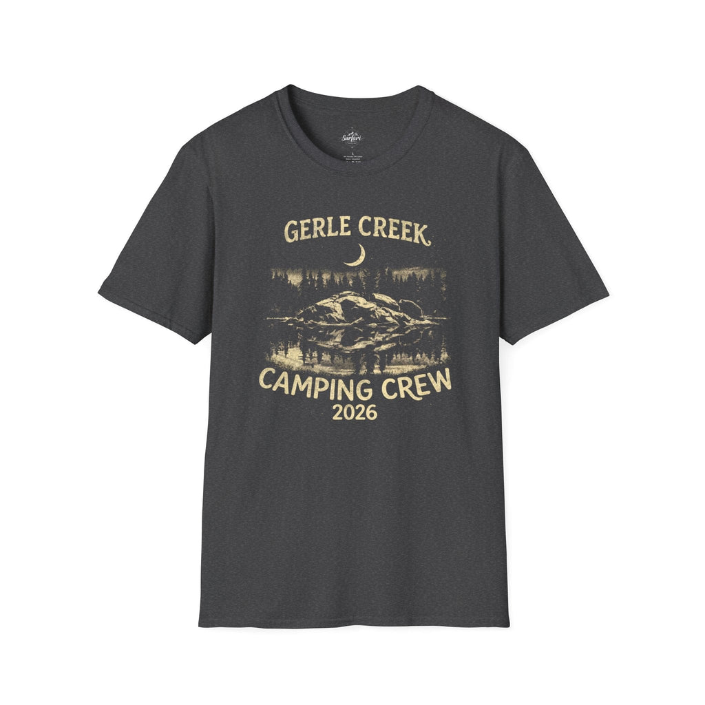 Printify T-Shirt Dark Heather / XS Gerle Creek Camping Crew 2026