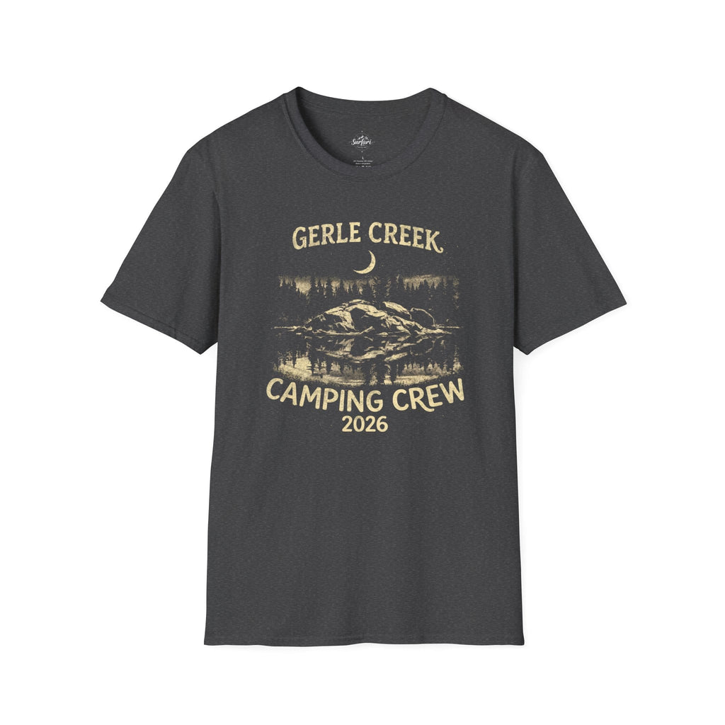 Printify T-Shirt Dark Heather / XS Gerle Creek Camping Crew 2026