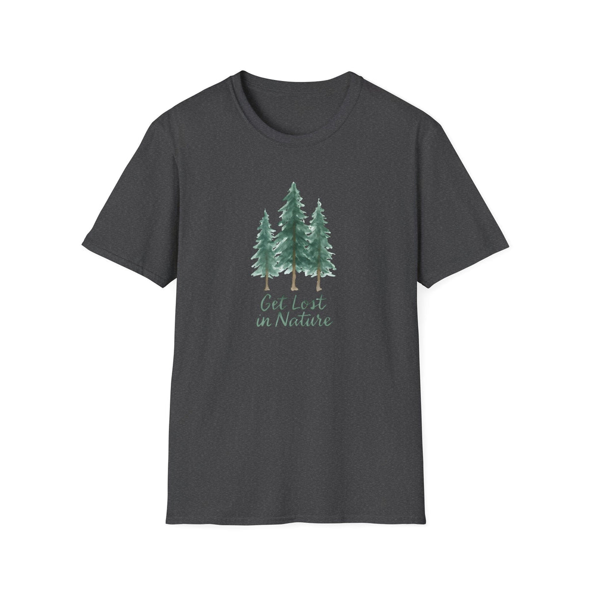 Printify T-Shirt Dark Heather / XS Get Lost in Nature T-Shirt