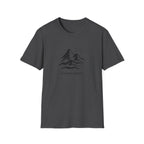 Printify T-Shirt Dark Heather / XS Mountains and birds T-Shirt