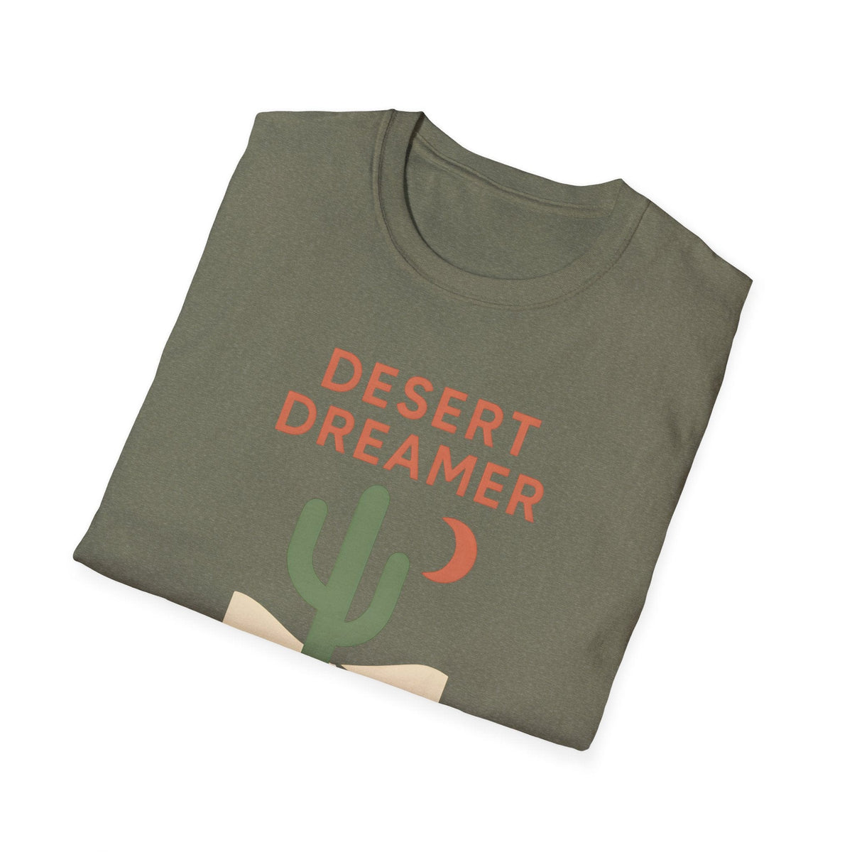 Printify T-Shirt Desert Dreamer Illustration T-Shirt