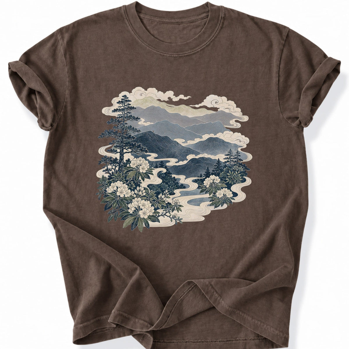 Printify T-Shirt Espresso / S Alpine Reverie T-Shirt