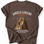 Printify T-Shirt Espresso / S Angels Landing T-Shirt