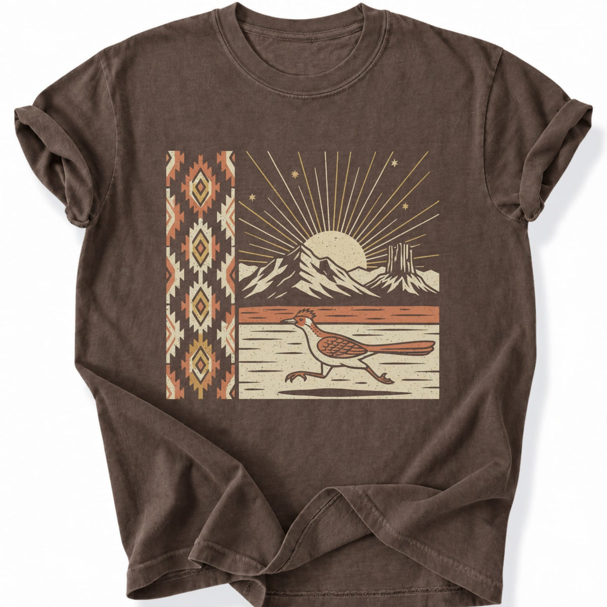 Printify T-Shirt Espresso / S Desert Runner T-Shirt