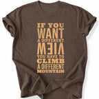 Printify T-Shirt Espresso / S Different Mountain T-Shirt