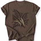 Printify T-Shirt Espresso / S Fern & Banana Sluf T-Shir T-Shirt