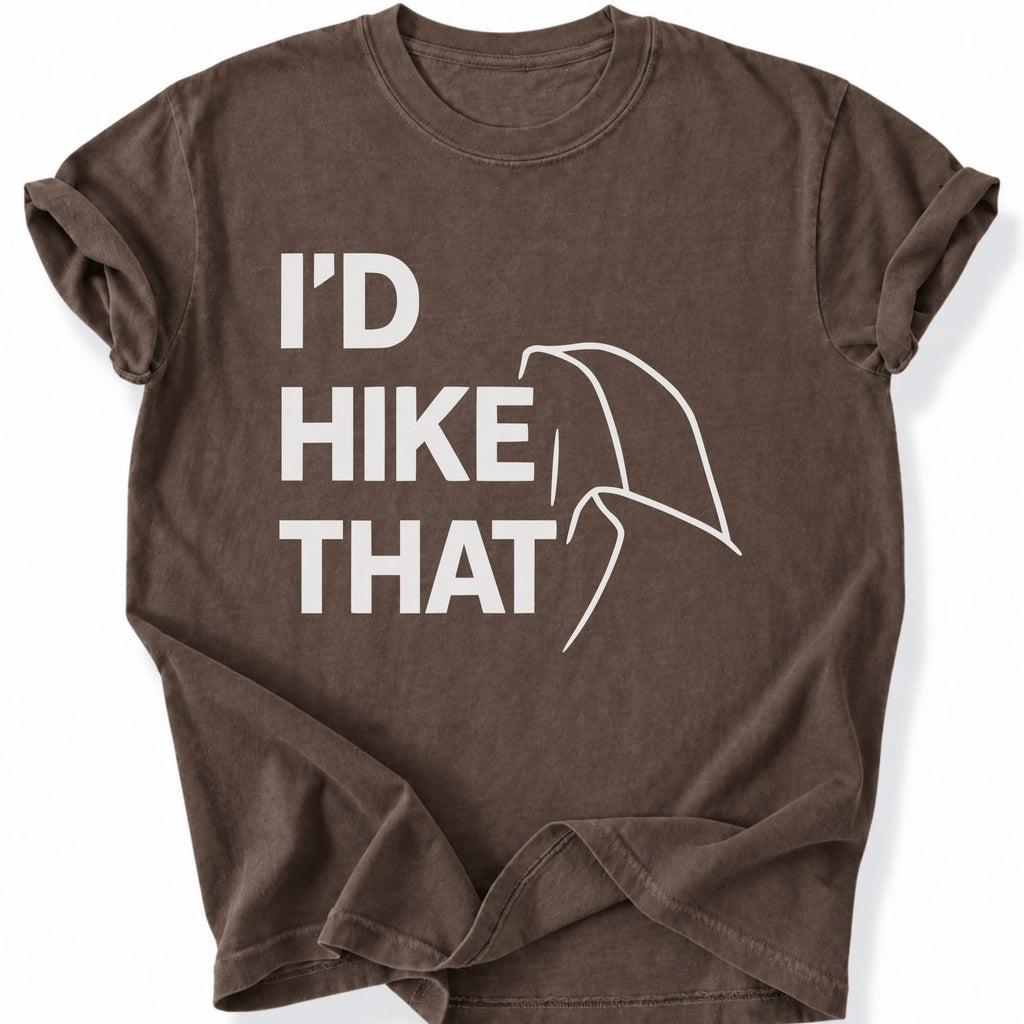 Printify T-Shirt Espresso / S Hike That T-Shirt