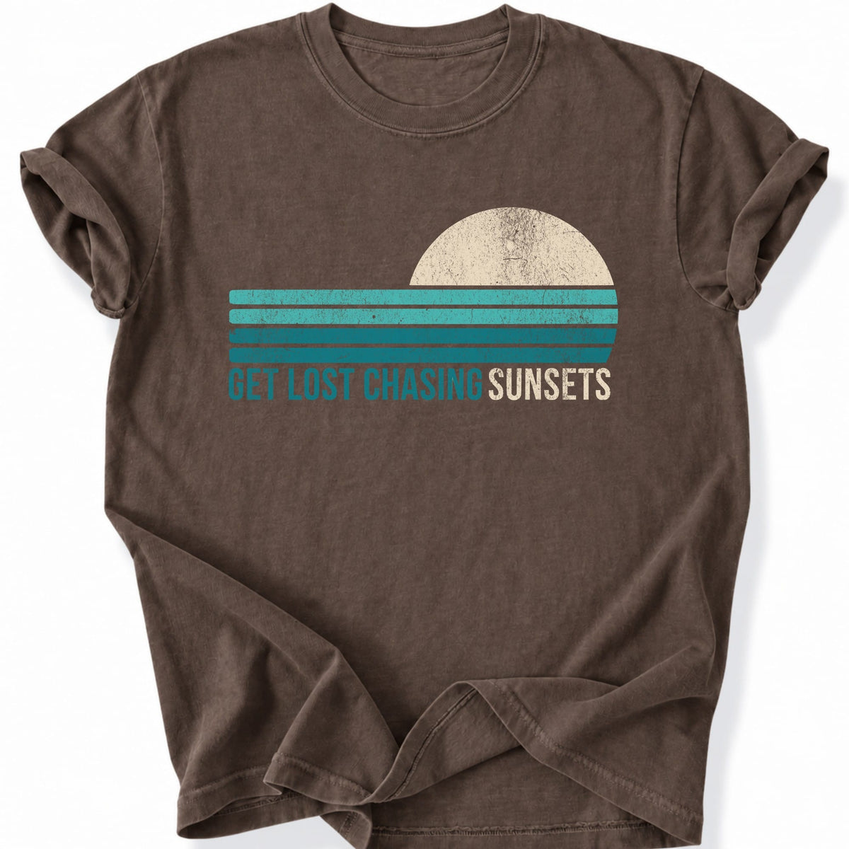 Printify T-Shirt Espresso / S Lost Horizon T-Shirt