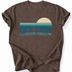 Printify T-Shirt Espresso / S Lost In Sunsets T-Shirt