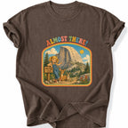 Printify T-Shirt Espresso / S Peaks Peckers Bigfoot - Almost There!