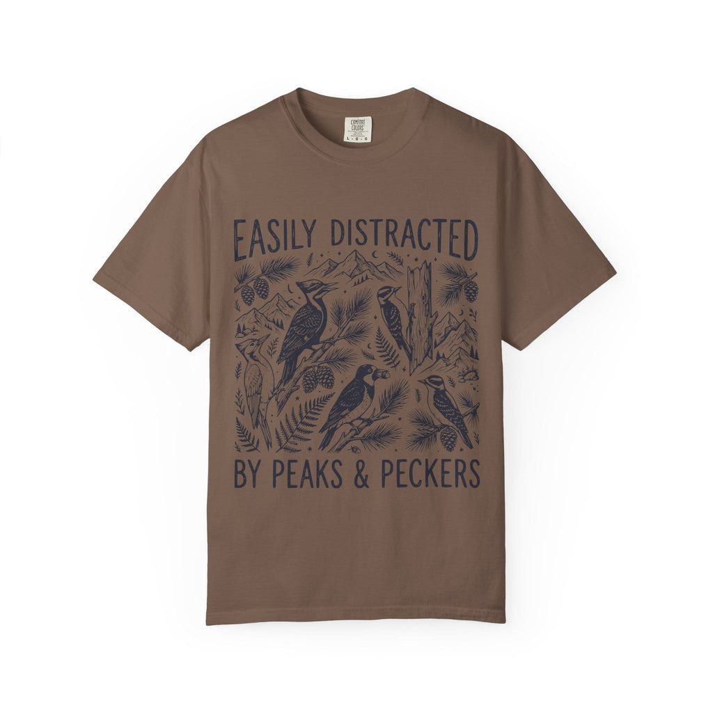 Printify T-Shirt Espresso / S Peaks Peckers Bigfoot - Peaks and Peckers