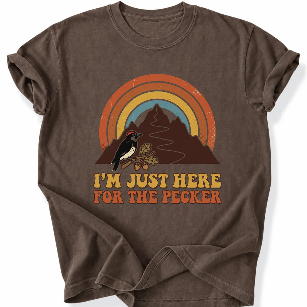 Printify T-Shirt Espresso / S Peaks Peckers Bigfoot - Retro Pecker
