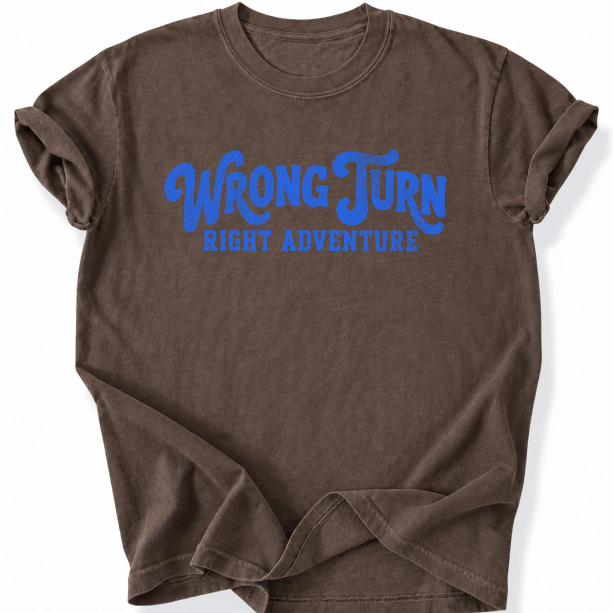Printify T-Shirt Espresso / S Right Adventure T-Shirt
