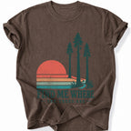 Printify T-Shirt Espresso / S Tall Trees Calling T-Shirt