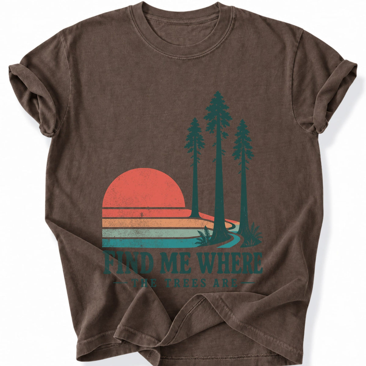 Printify T-Shirt Espresso / S Tall Trees Calling T-Shirt