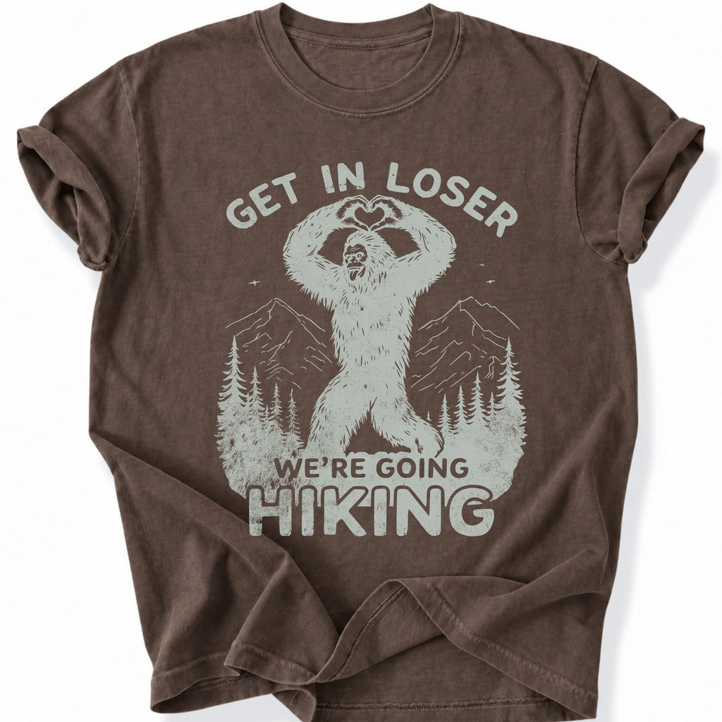 Printify T-Shirt Espresso / S We're Going Hiking T-Shirt