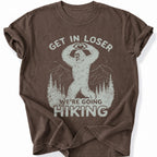 Printify T-Shirt Espresso / S We're Going Hiking T-Shirt