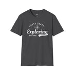 Printify T-Shirt Exploring Since 1985