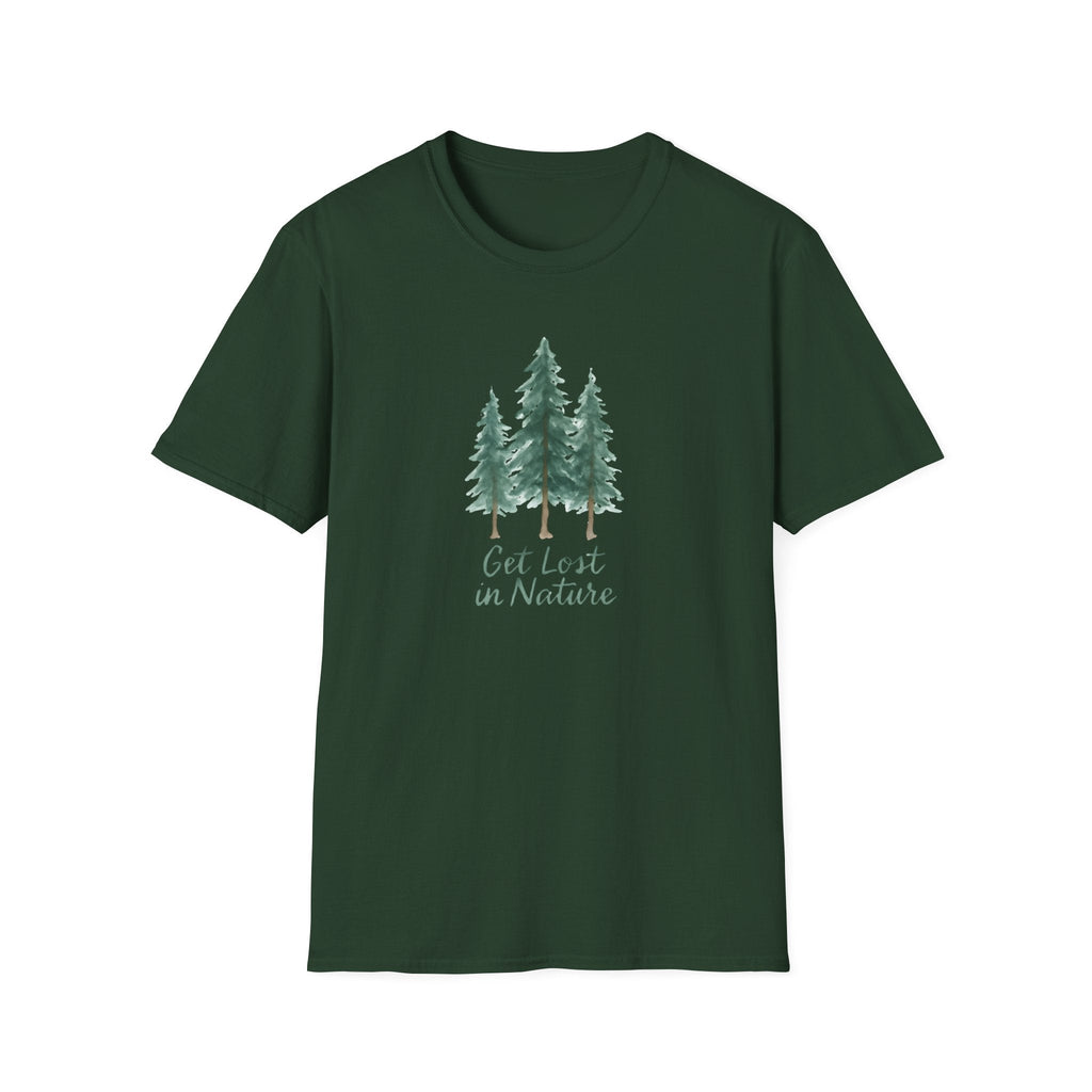Printify T-Shirt Forest Green / S Get Lost in Nature T-Shirt